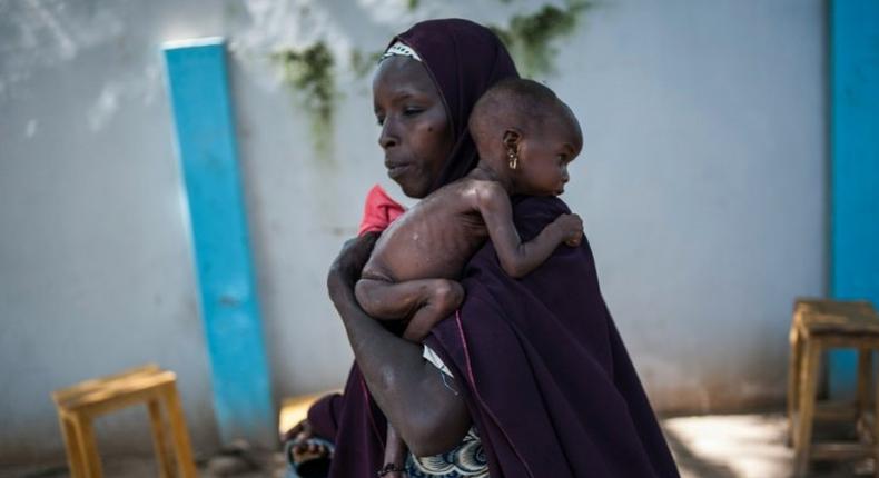 In July, the UN said nearly 250,000 children under five could suffer from severe acute malnutrition this year in Borno state