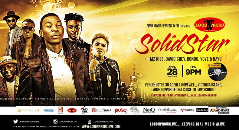 LoudNProudLive with SOLIDSTAR April Edition