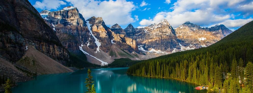 7. Kanada
<br><br>
Na zdjęciu Jezioro Moraine w Parku Narodowym Banff