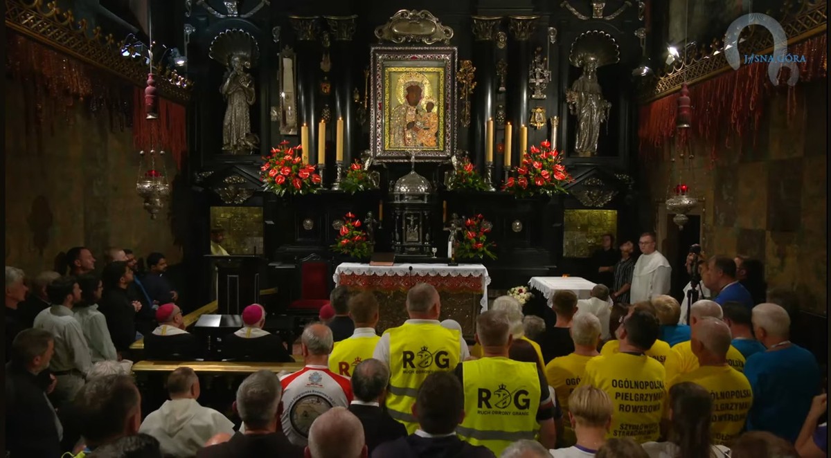 Kazanie na Jasnej Górze wspierające Ruch Obrony Granic