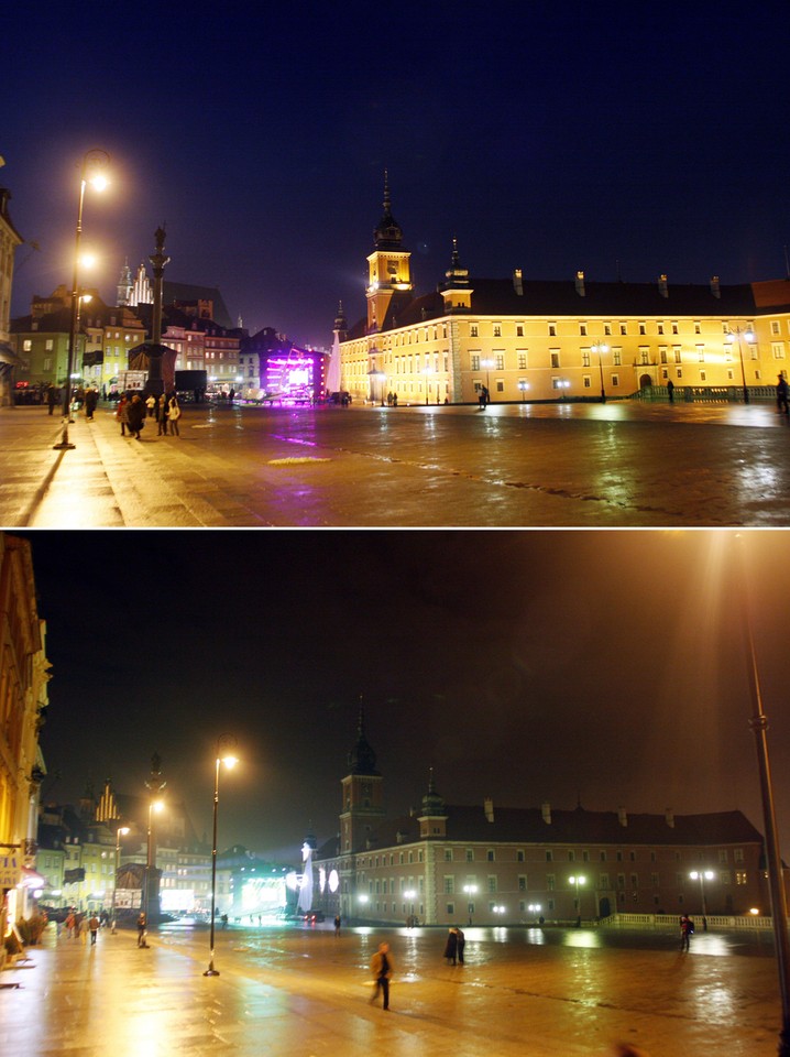 WARSZAWA ŚWIATŁO EARTH HOUR