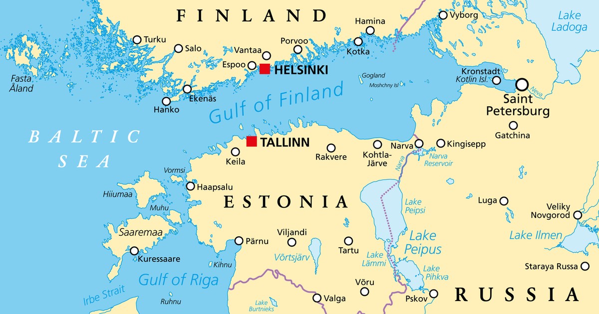 Russia desires to vary the borders within the Baltic Sea.  Sharp response from Finland and Lithuania