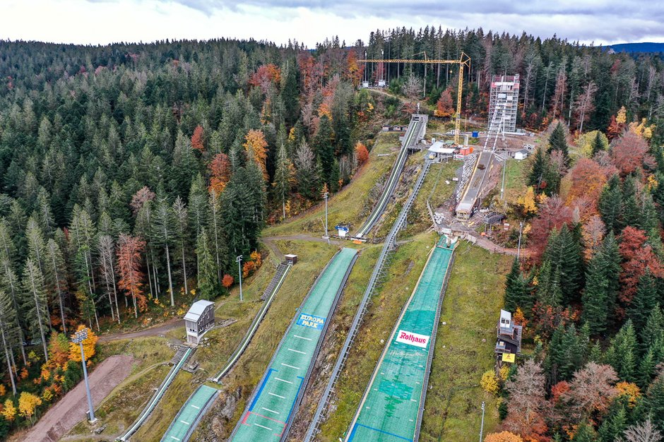 Przebudowa skoczni w Hinterzarten