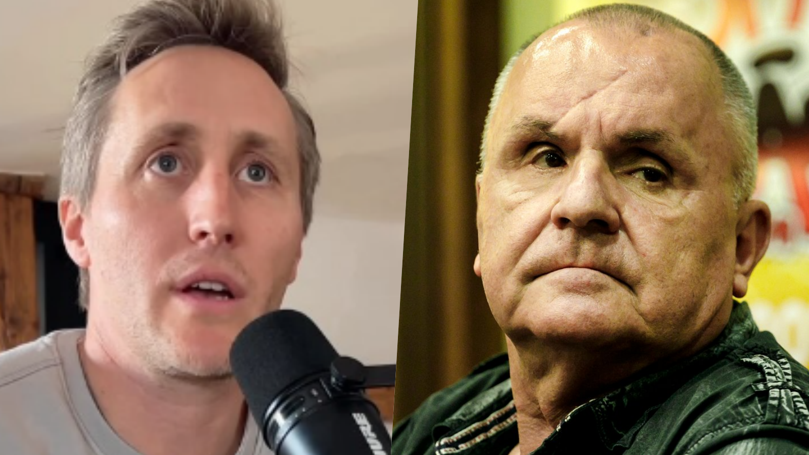 Moderátor Matej Sajfa Cifra a líder skupiny Elán Jožo Ráž. 