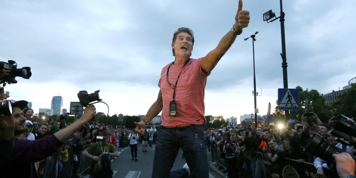 David Hasselhoff w Polsce