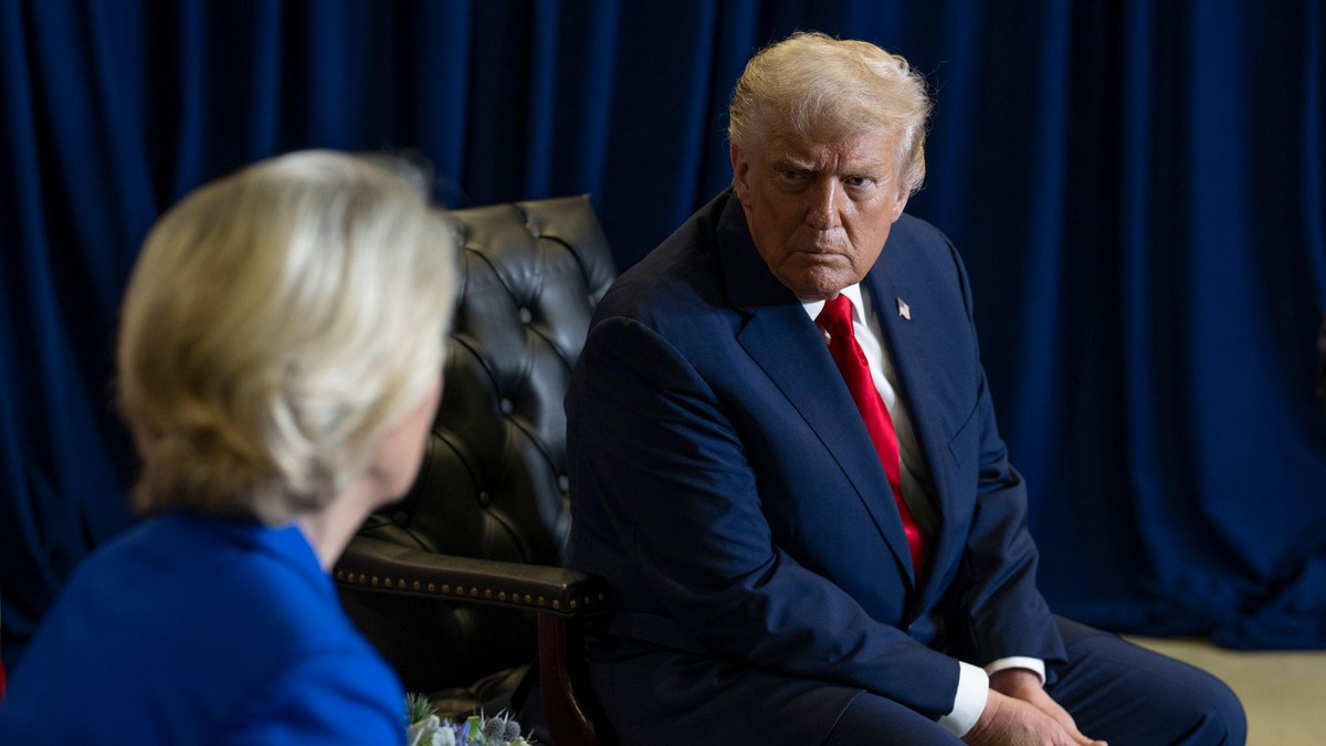 Ursula fon der Lajen, Donald Tramp