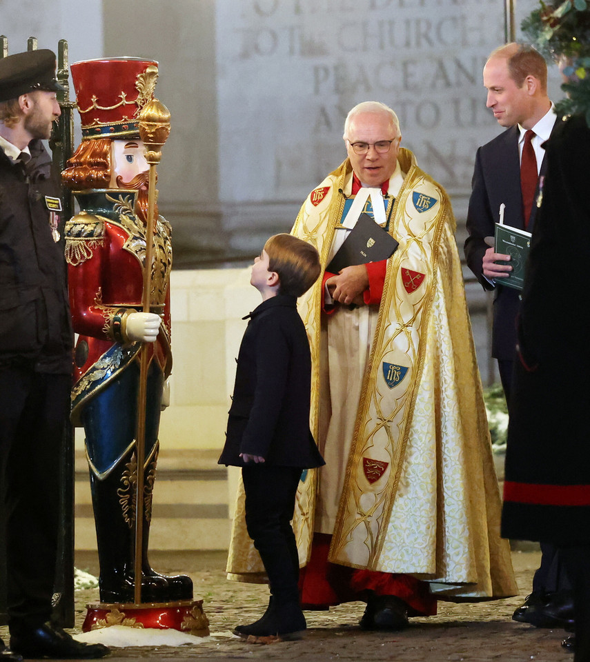 Rodzina królewska na koncercie kolęd