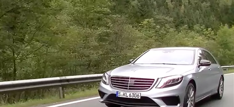 Nowy Mercedes klasy S 63 AMG