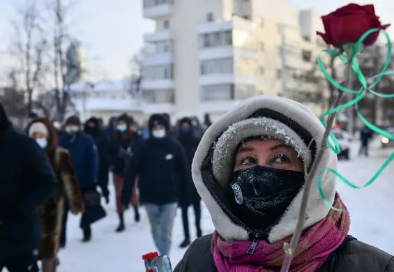 Rosja manifestuje wsparcie dla Nawalnego. Protestowano nawet przy -50 stopniach Celsjusza