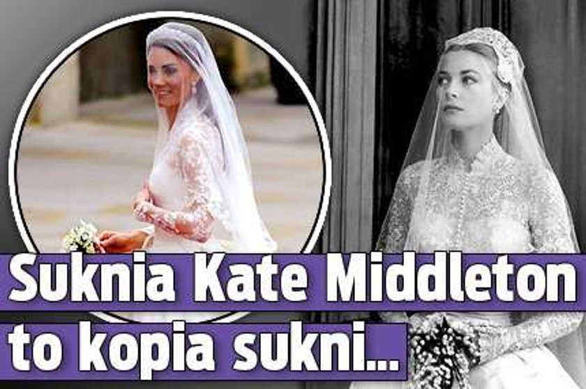 Suknia Kate Middleton to kopia sukni...