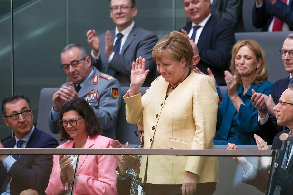 Bivša kancelarka Merkel bila je u publici tokom polaganja zakletve članova nove vlade | Foto: Filip Singer/ EPA-EFE/REX/Shutterstock