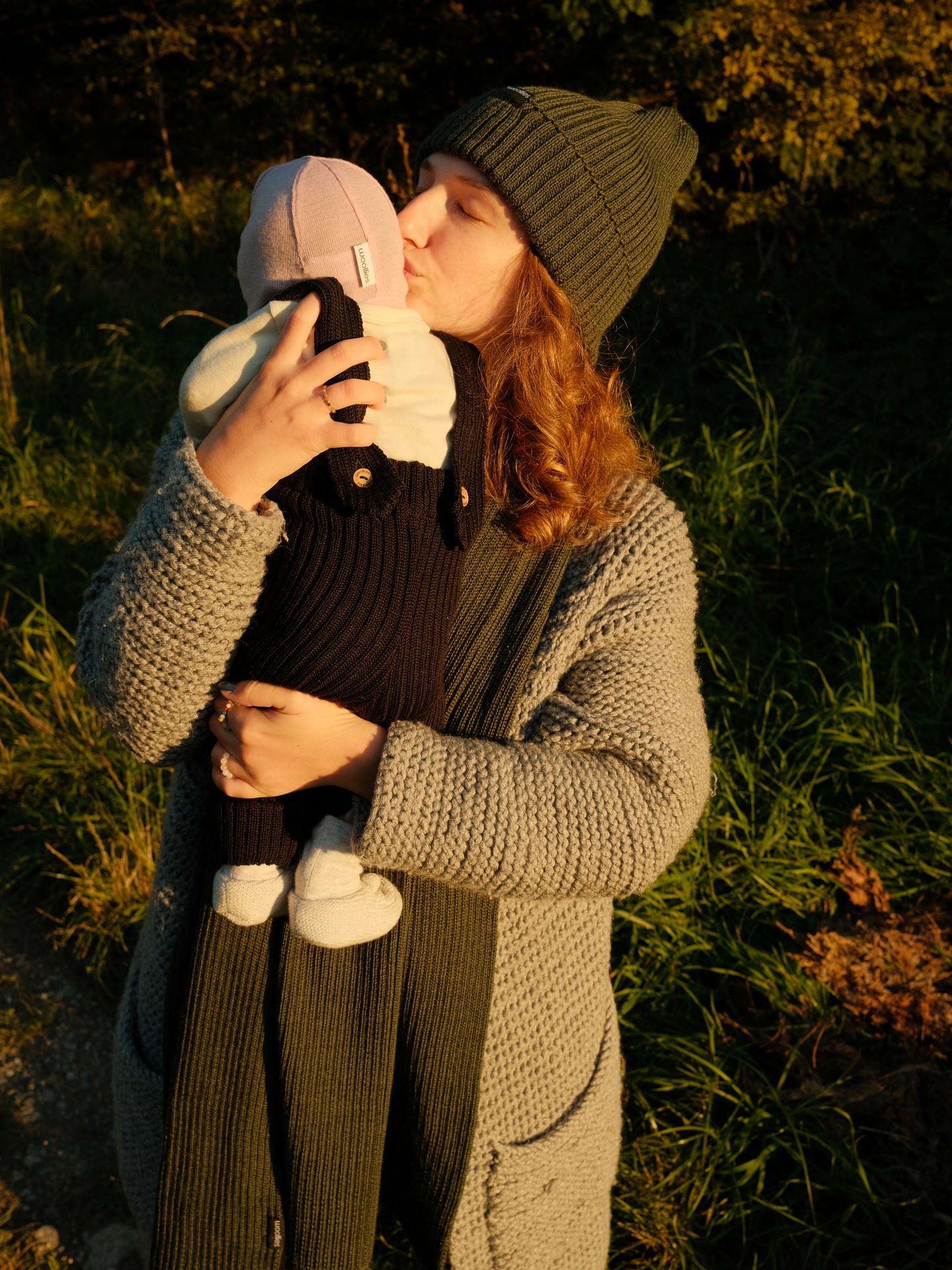 Herečka Petra Dubayová s dcérkou.