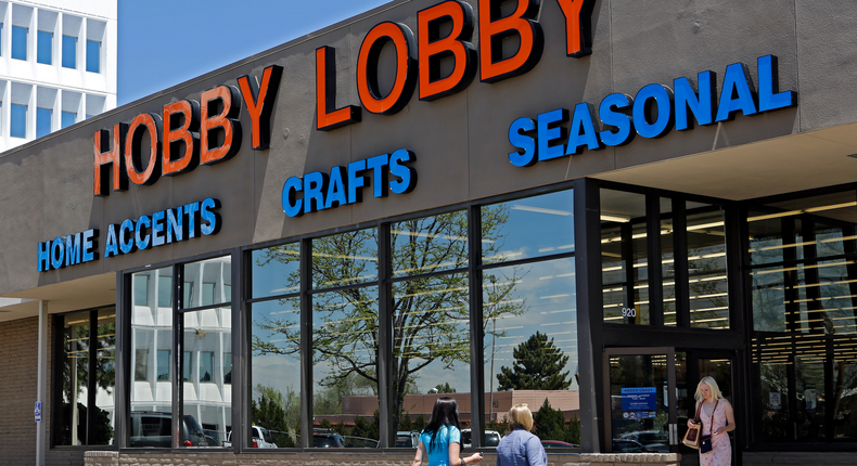 Hobby Lobby Shoppers