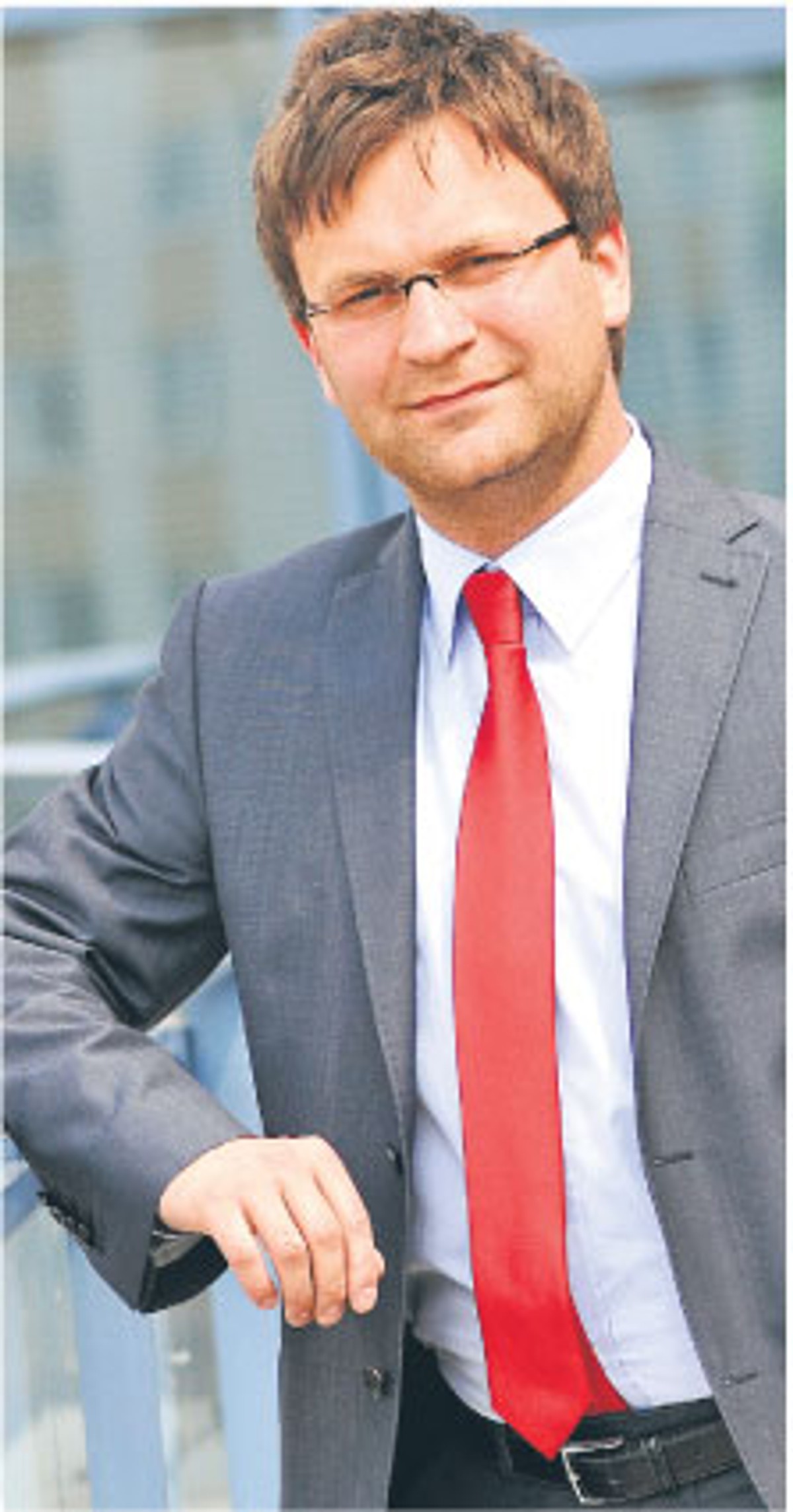 Paweł Mikuła, konsultant w PricewaterhouseCoopers (biuro w Katowicach) Fot. Tomasz Jodłowski