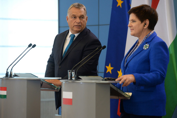 Victor Orban i Beata Szydło