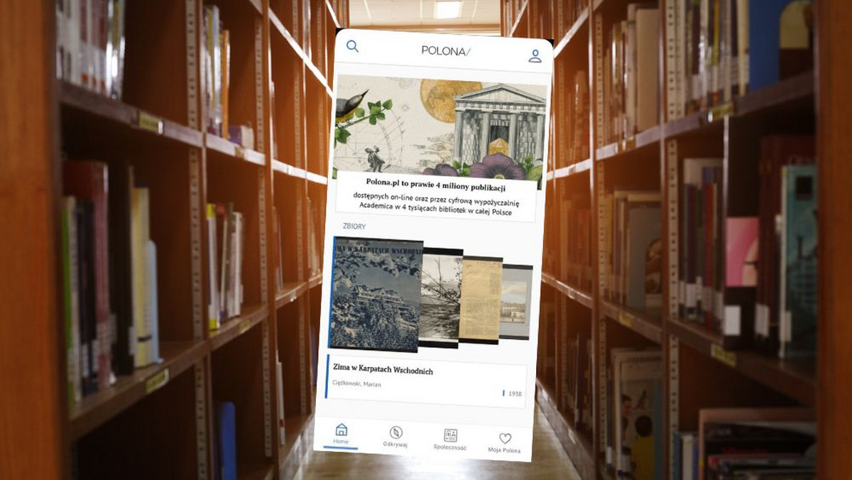 Biblioteka Narodowa rozwija aplikację mobilną mPolona