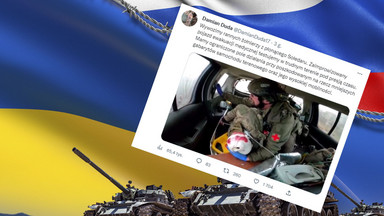 Polak ratuje Ukraińców rannych na froncie. "Będziesz żył bracie"