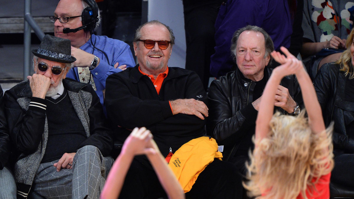 Jack Nicholson na meczu Lakersów
