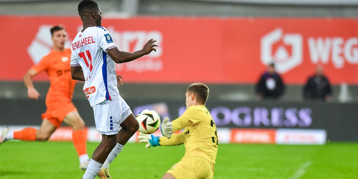 Górnik Zabrze przegrał z Zagłębiem Lubin.