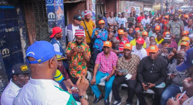 Lagos 2023: PDP governorship candidate meets Igbo traders, seeks support