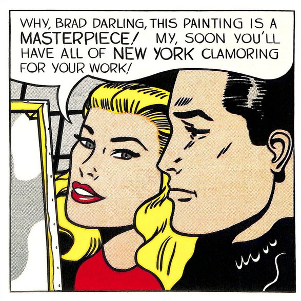 Roy Lichtenstein, "Masterpiece"