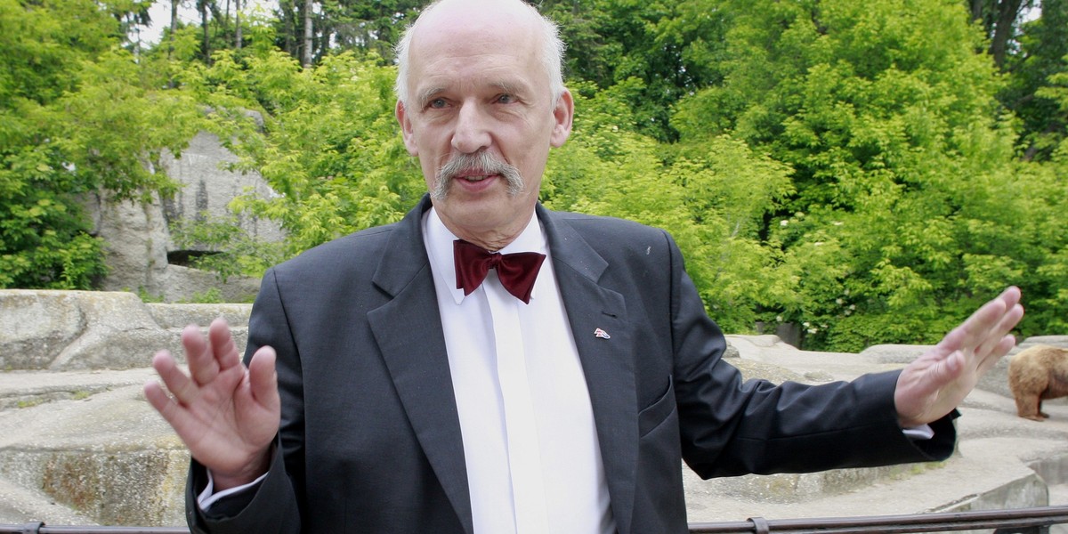 Janusz Korwin Mikke.