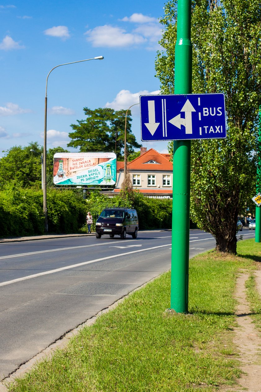 Buspas na ul. Pułaskiego