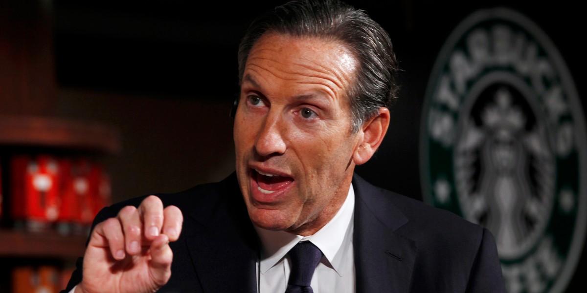 Howard Schultz.