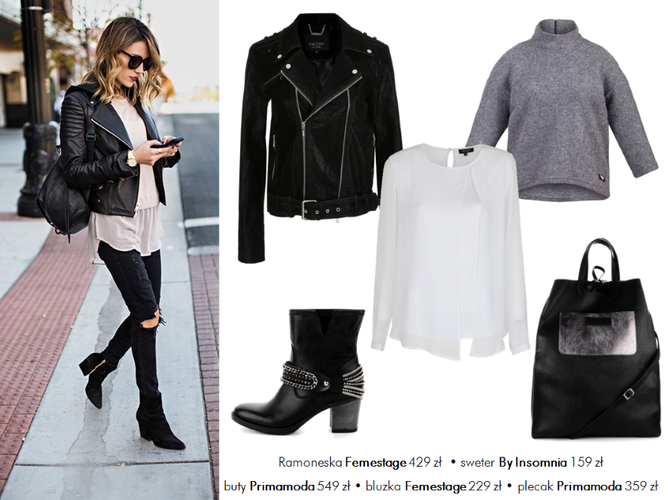 Jesienny glam rock. STYLIZACJE