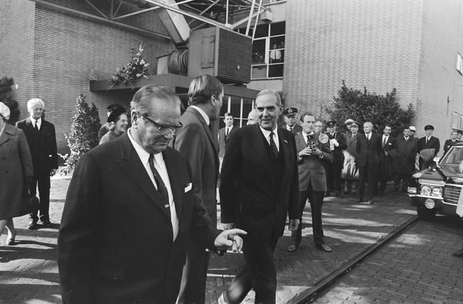 Jovanka Broz i Josip Broz Tito