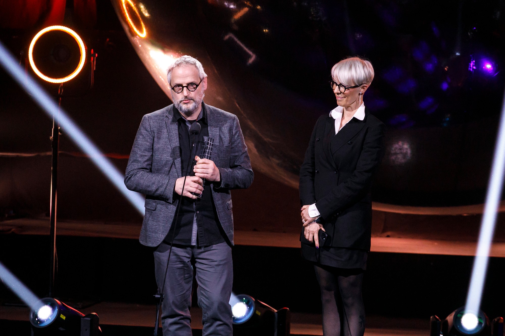 Slnko v sieti 2024 - režisér Marek Šulík a producentka Barbara Janišová Feglová.