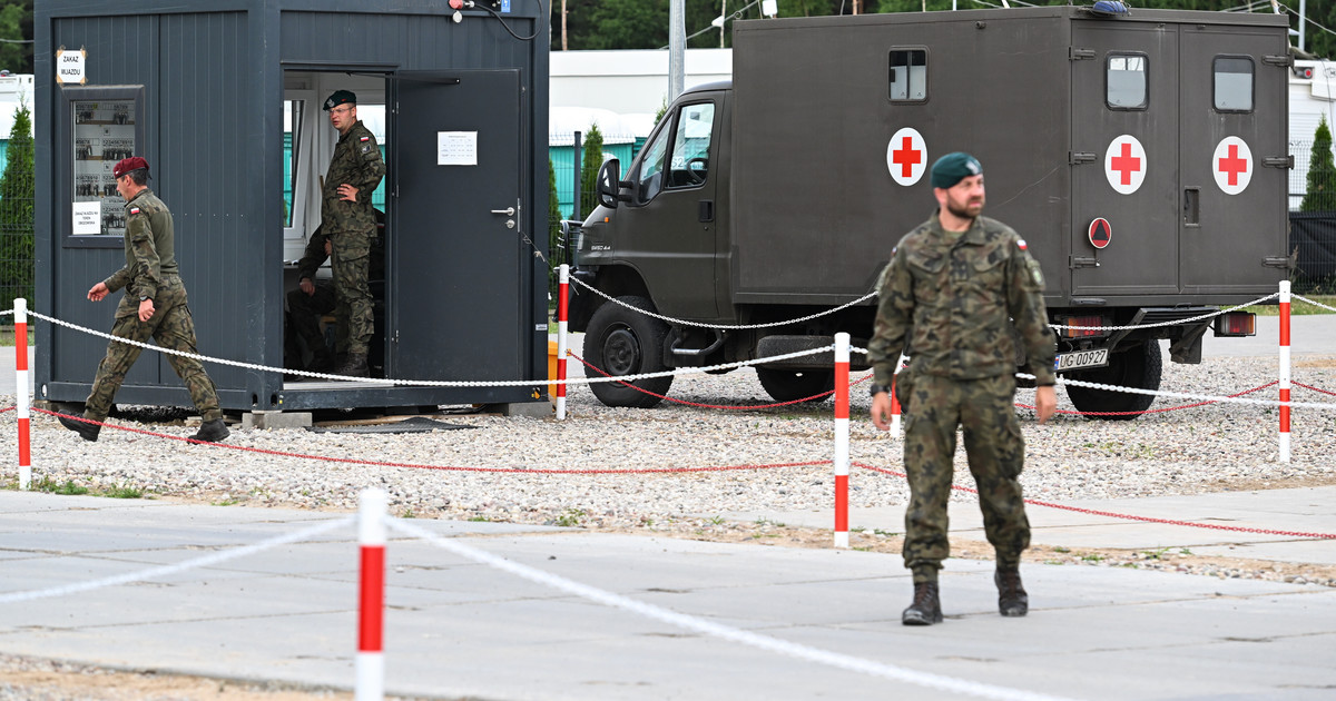 Zwischenfall an der Grenze zu Weißrussland.  Ankündigung des Generalkommandos