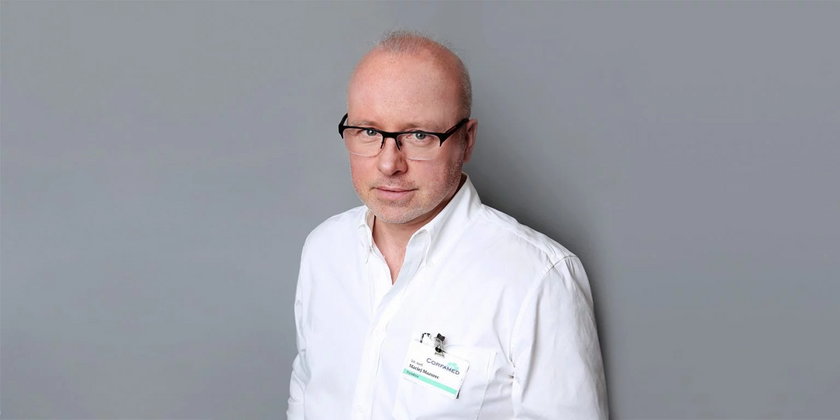 Dr Maciej Mazurec, ginekolog-położnik z wrocławskiego Centrum Zdrowia Kobiety Corfamed.