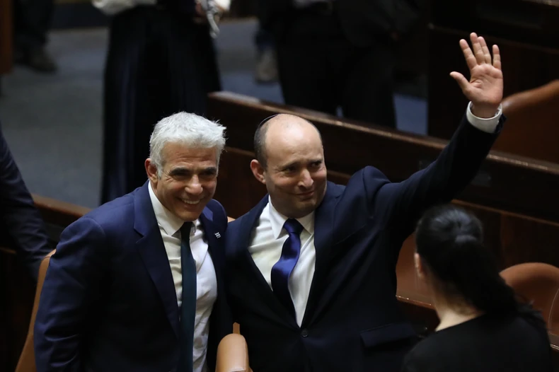 Jair Lapid i Naftali Benet