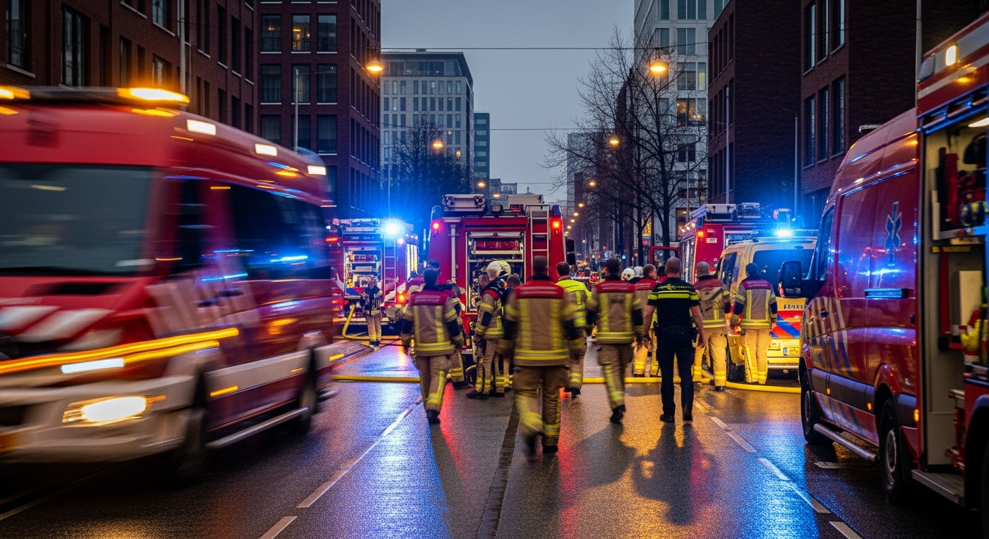 Een cargovliegtuig crasht na start - 13 doden, 8 vermisten in industriegebied