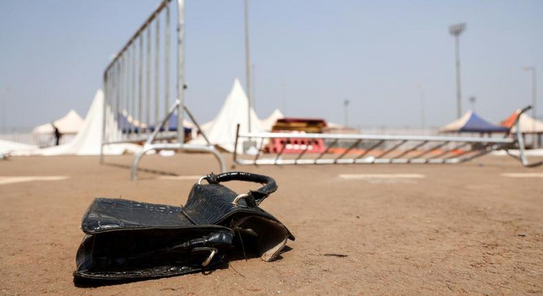 The stampede that led to the deaths of eight people at Olembe Stadium was caused by a reckless decision to open a gate, Cameroon's sports minister said Friday.A Creator: Kenzo TRIBOUILLARD