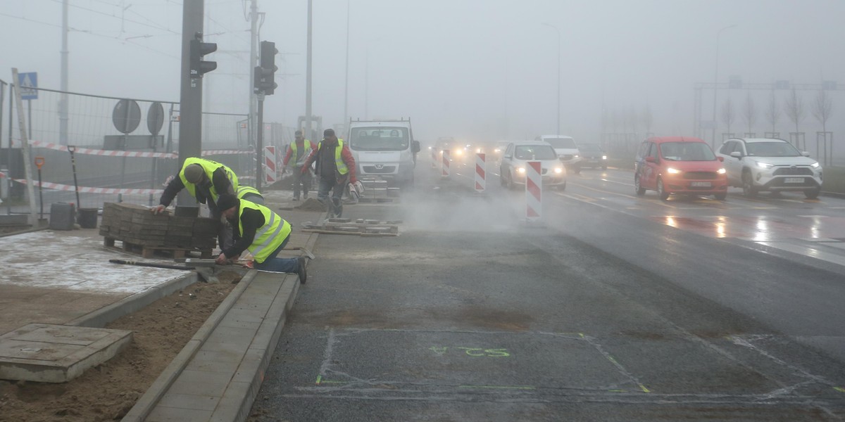 Nowy prawoskręt na południu Gdańska prawie gotowy. 