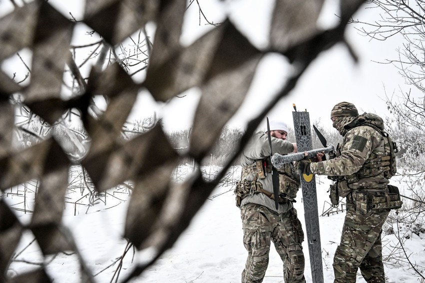 Ukrajinska vojska kod Pokrovska u Donjecku 23. januara