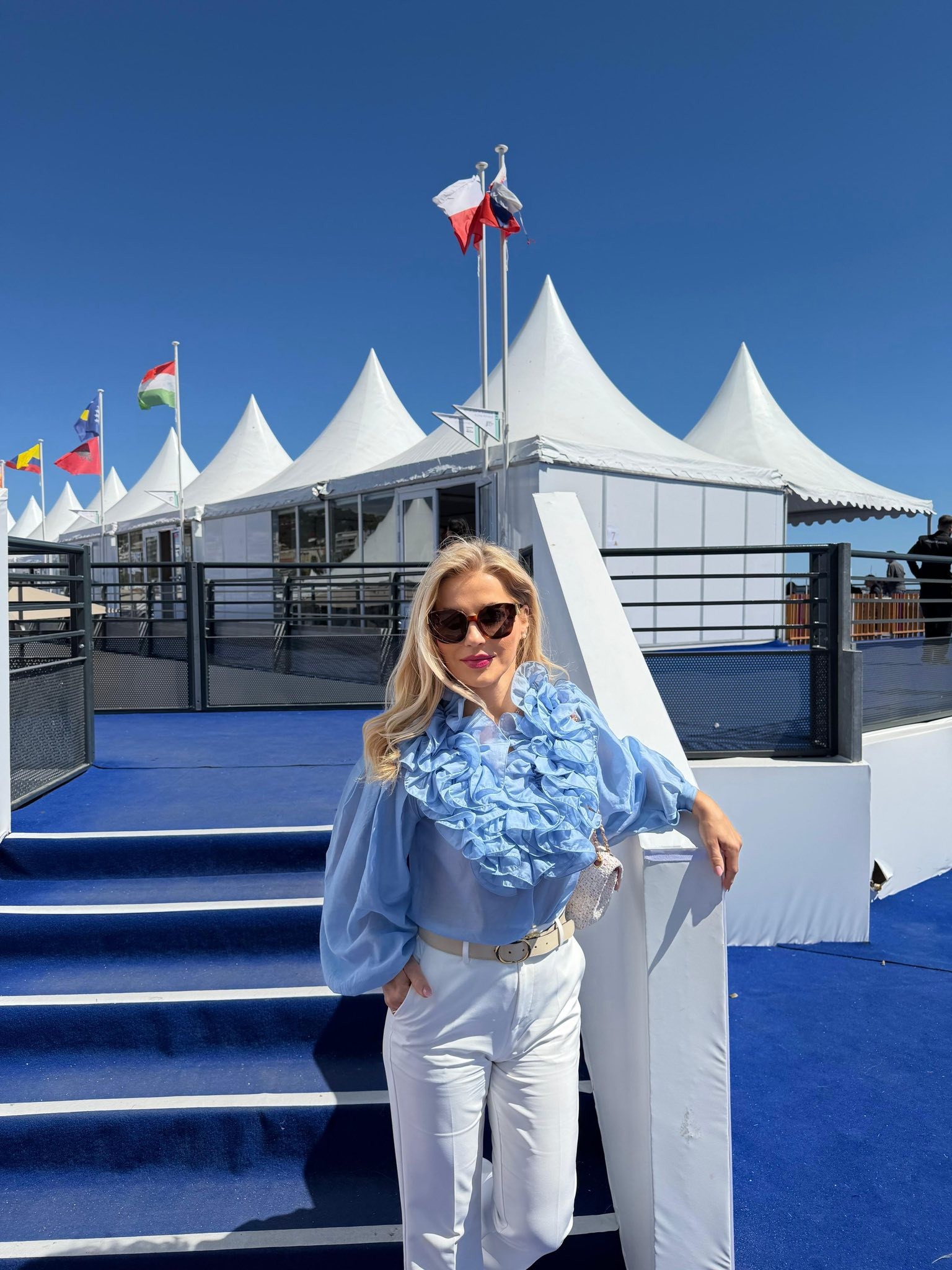 Ministerka kultúry Martina Šimkovičová v Cannes.
