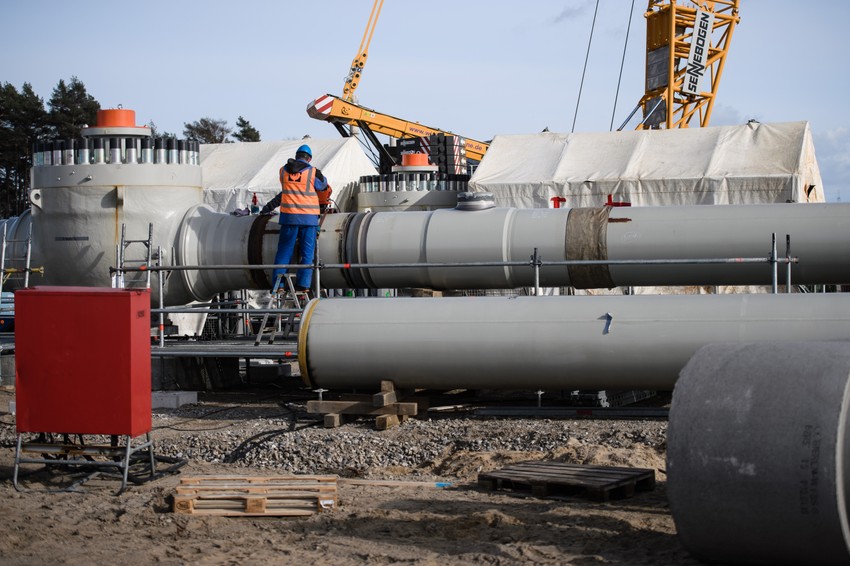 Radovi na gasovodu Severni tok 2