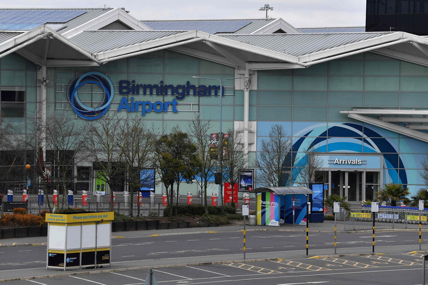 Lotnisko w Birmingham