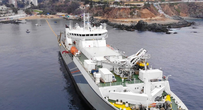 Google is laying a giant new undersea internet cable stretching from ...