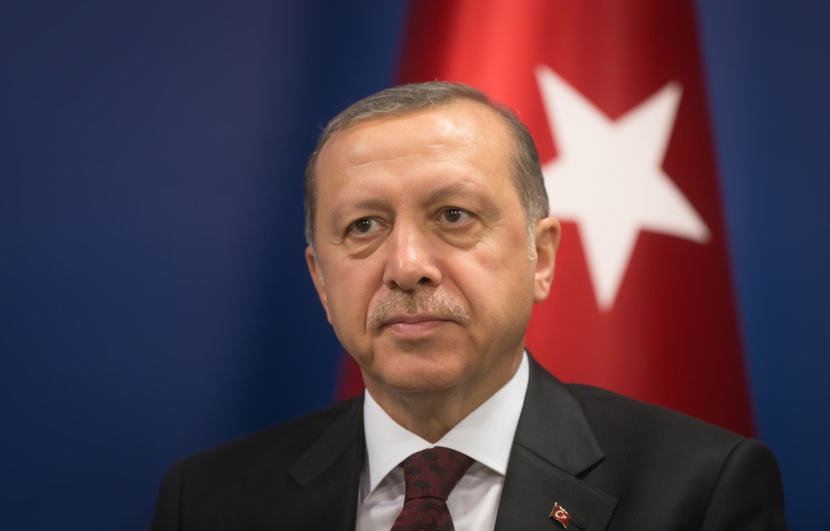 Prezydent Turcji Recep Tayyip Erdogan