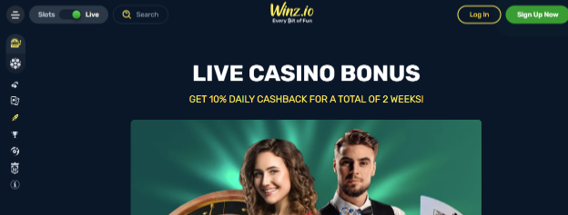 Winz.io - Elite Provider of Crypto Cashback Rewards
