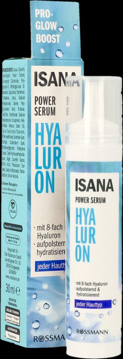 Isana Power Serum do twarzy Hyaluron (Cena: 19,99zł / 30ml)