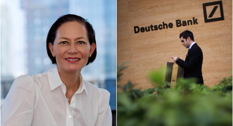 Deutsche Bank UK and Ireland CEO Tiina Lee.
