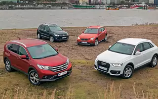 Prestiż czy zdrowy rozsądek? Sprawdzamy trwałość Audi Q3, BMW X1, Hondy CR-V i Volkswagena Tiguana