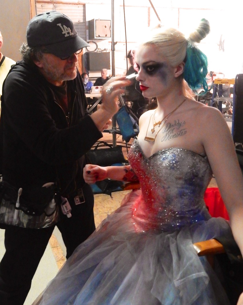 Alesandro Bertolaci i Margo Robi u šminkernici