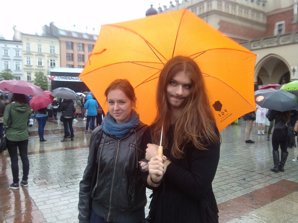 Juwenalia po krakowsku, studenci wygrali z deszczem