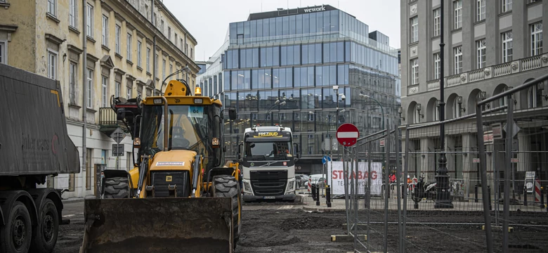 Duże zmiany w centrum Warszawy. Ruszyła przebudowa "placu pięciu rogów"